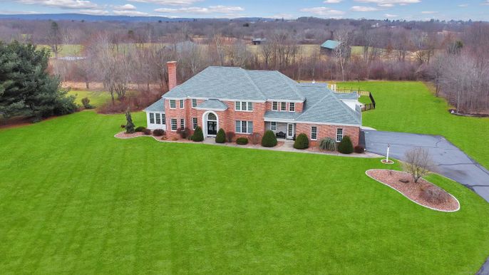 Backyard, Exterior, Facade, Brick Facade, French Provincial