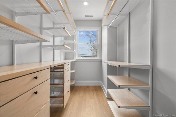 Interior, Recessed Lighting, Walk-in Closets, Wood Texture Flooring