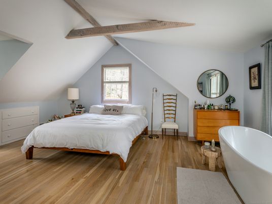 Bedroom, Interior, Wooden Beams, Wood Texture Flooring