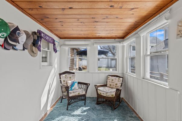 Interior, Sun Room, Wooden Ceilings