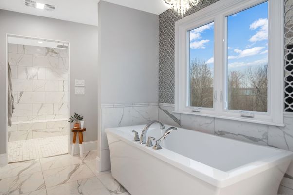 Bathroom, Interior, Marble, Marble Walls
