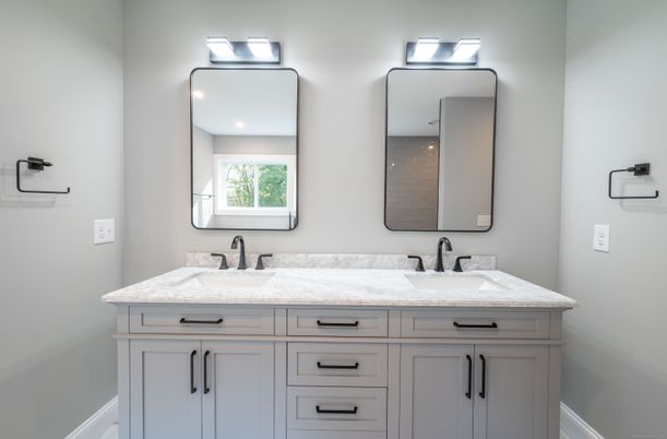 Bathroom, Dual Sink Vanities, Interior