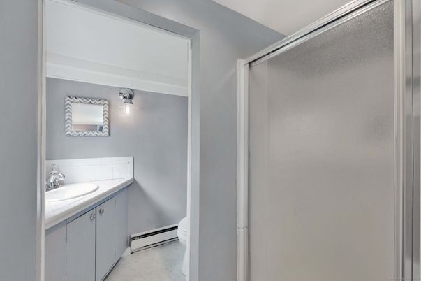 Bathroom, Glass Shower, Interior