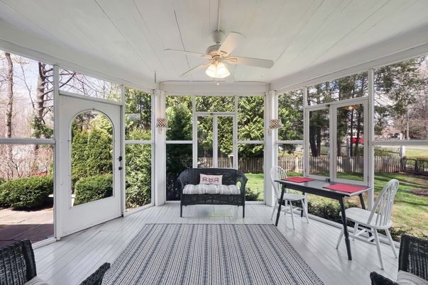 Interior, Sun Room, Wood Texture Flooring