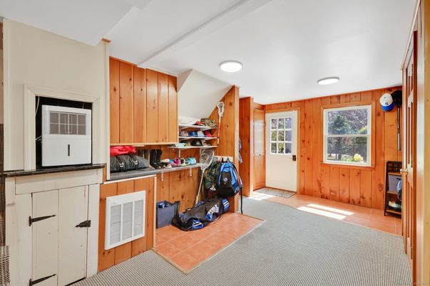 Interior, Kitchen, Wooden Walls