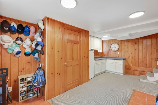 Interior, Kitchen, Wooden Walls