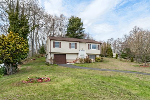 Attached, Backyard, Exterior, Facade, Raised Ranch