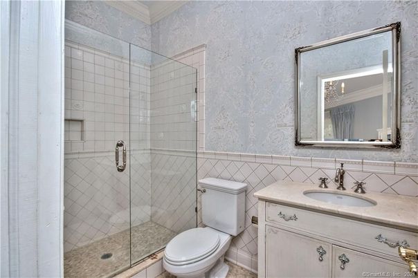 Bathroom, Glass Shower, Interior