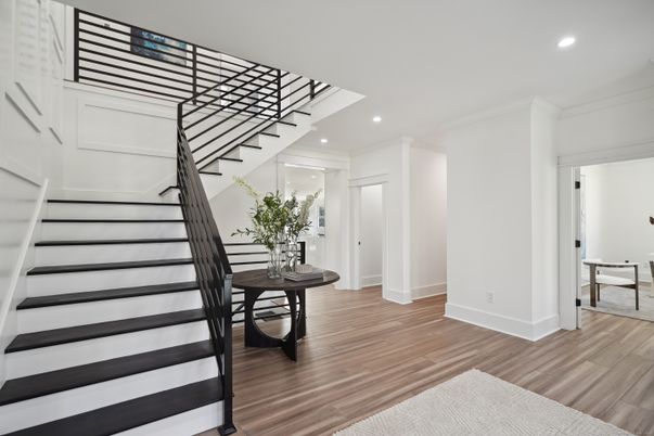 Interior, Recessed Lighting, Wood Texture Flooring