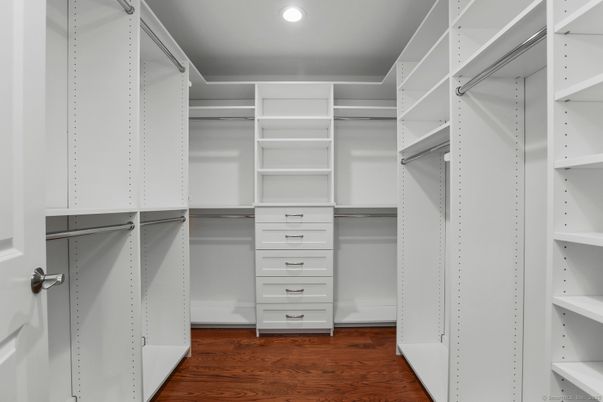 Interior, Recessed Lighting, Walk-in Closets, Wood Texture Flooring