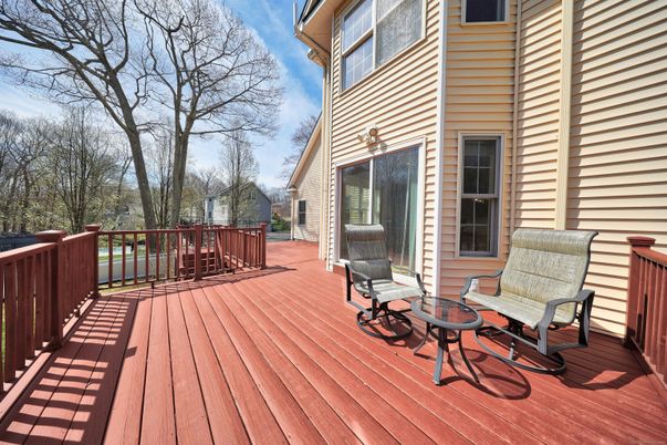 Exterior, Wood Texture Flooring