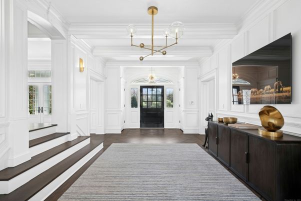 Interior, Pendant Lights, Wood Texture Flooring
