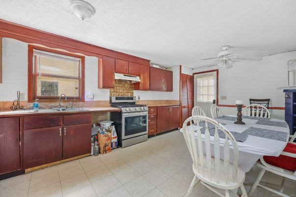 Dining room, Interior, Kitchen