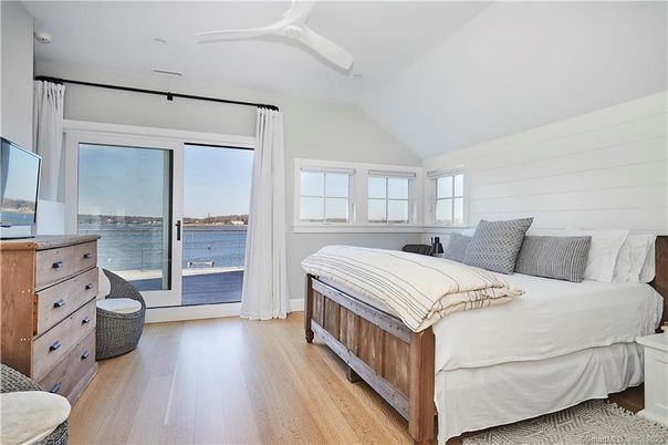 Bedroom, Interior, Water, Wood Texture Flooring