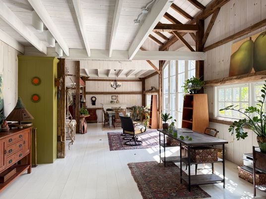 Interior, Wooden Beams