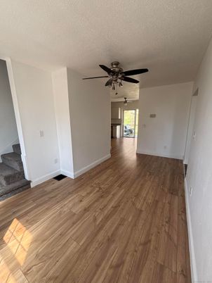 Empty room, Interior, Wood Texture Flooring