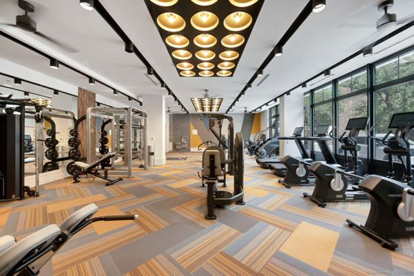 Fitness Equipment, Gym, Interior