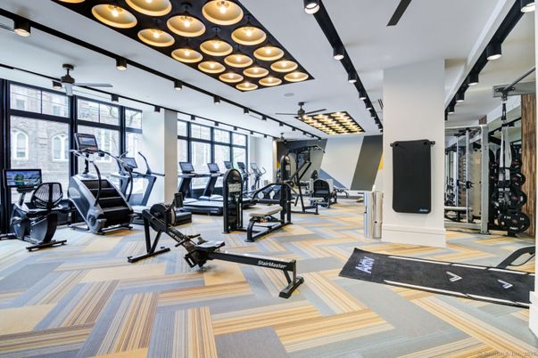 Fitness Equipment, Gym, Interior