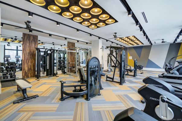 Fitness Equipment, Gym, Interior