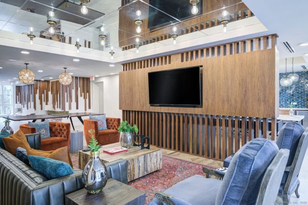 Interior, Living room, Pendant Lights, Recessed Lighting