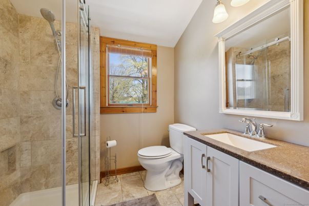 Bathroom, Glass Shower, Interior