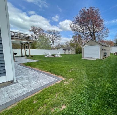 Backyard, Detached Garage, Exterior