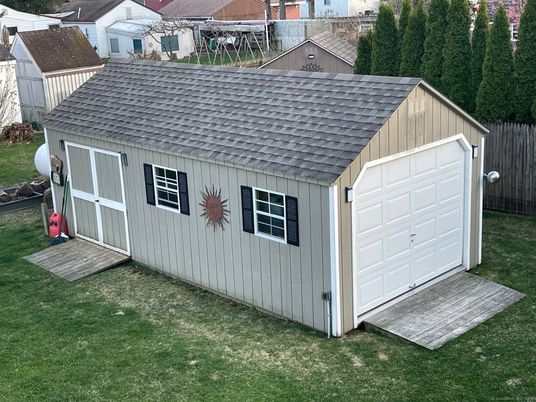 Detached Garage, Exterior