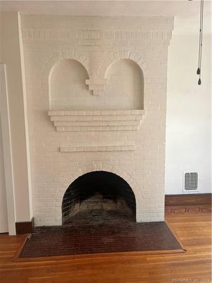 Fireplace, Interior, Wood Texture Flooring