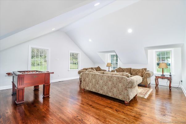 Game Room, Interior, Living room, Recessed Lighting, Wood Texture Flooring