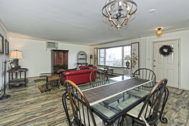 Chandelier, Dining room, Interior, Living room, Wood Texture Flooring