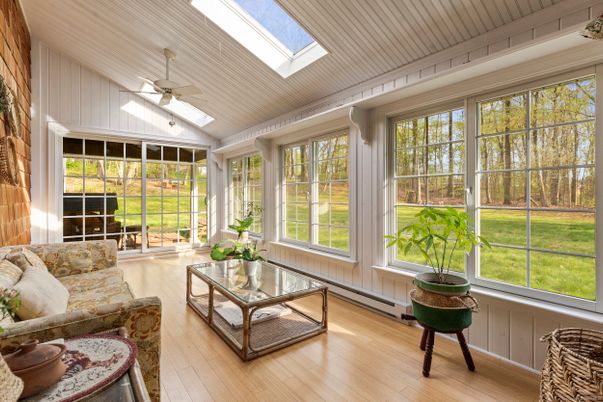 Interior, Living room, Sun Room, Wood Texture Flooring
