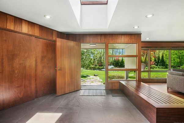 Interior, Recessed Lighting, Wooden Walls
