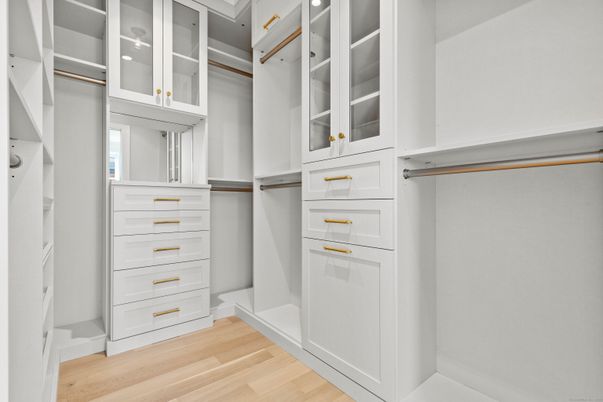 Interior, Walk-in Closets, Wood Texture Flooring