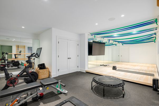 Fitness Equipment, Interior, Recessed Lighting
