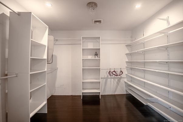 Interior, Recessed Lighting, Walk-in Closets, Wood Texture Flooring