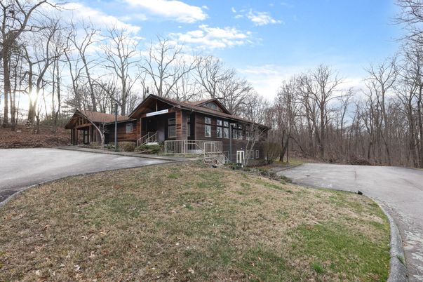Backyard, Exterior, Facade, Log Home