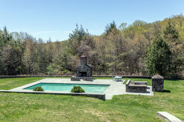 Backyard, Exterior, Fireplace, Pool