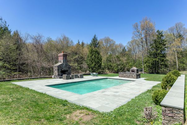 Backyard, Exterior, Fireplace, Pool