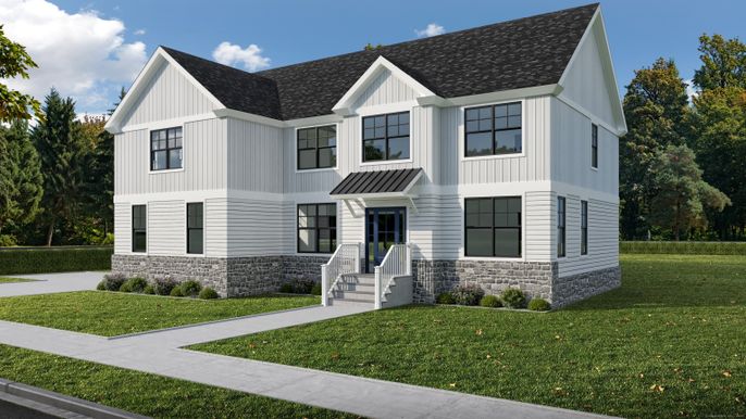 Backyard, Exterior, Facade, Farmhouse