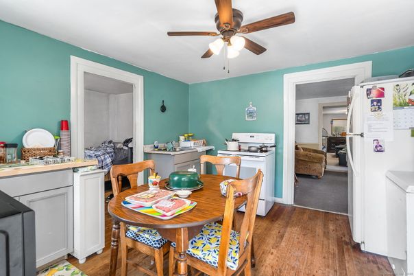Dining room, Interior, Kitchen, Wood Texture Flooring