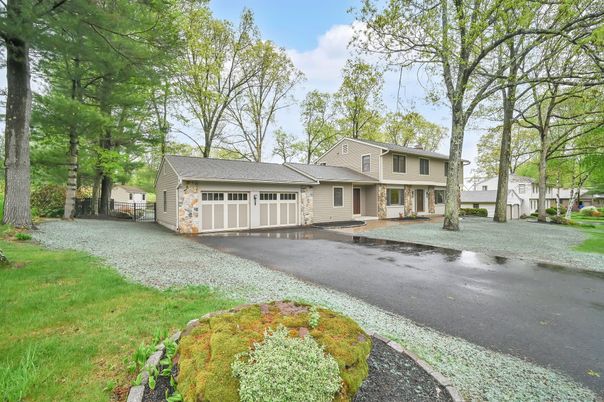 Attached, Backyard, Exterior, Facade, Cape Cod