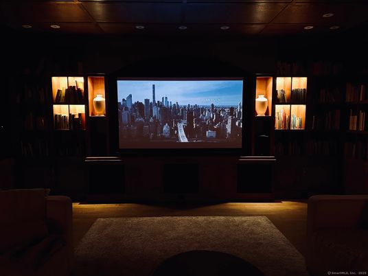 Interior, Projection Screen, Theatre Room