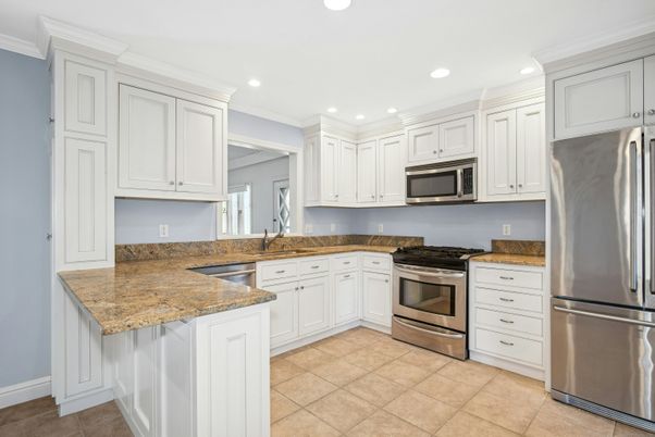 Interior, Kitchen, Recessed Lighting, Stainless Steel Appliances