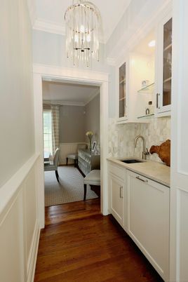 Chandelier, Interior, Wood Texture Flooring