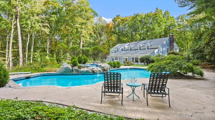 Exterior, Pool, Solar Panels