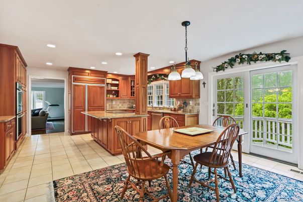 Dining room, Interior, Kitchen, Pendant Lights, Recessed Lighting