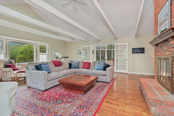 Fireplace, Interior, Living room, Wood Texture Flooring