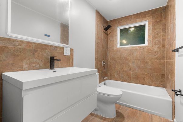 Bathroom, Interior, Wood Texture Flooring