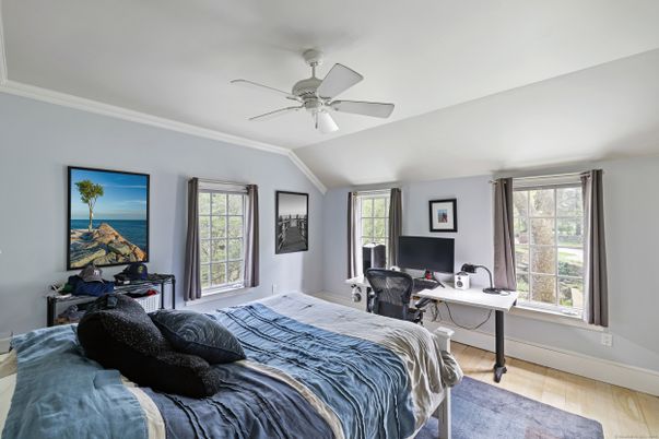 Bedroom, Home Office, Interior, Wood Texture Flooring