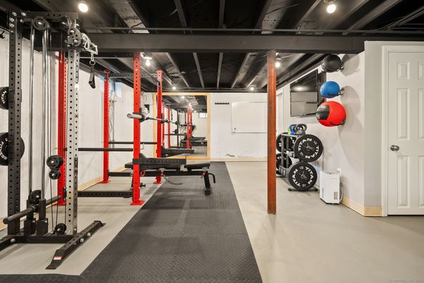 Fitness Equipment, Interior, Recessed Lighting